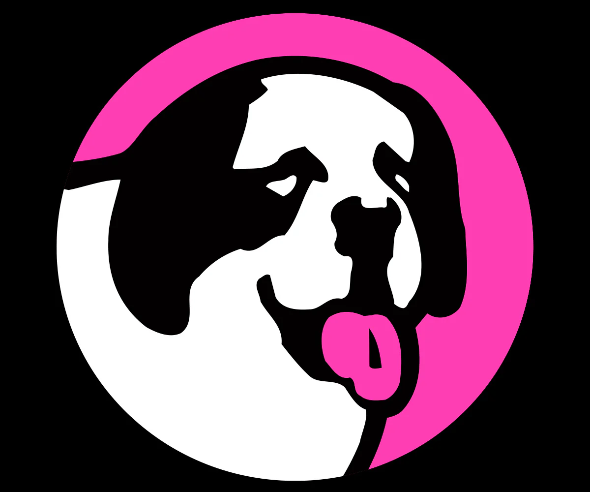 Circle Logo Pink T-shirt - Image 2