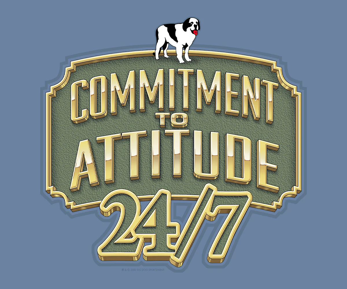 Commitment To Attitude T-Shirt - Image 2