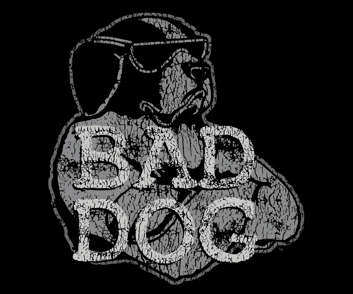 Distressed Bad Dog T-shirt - Image 2