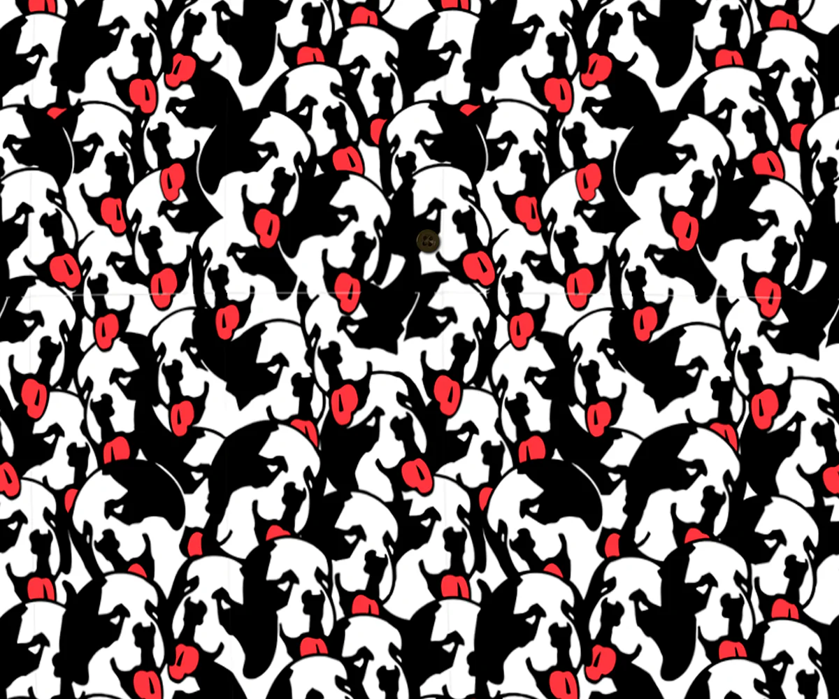 Dog Face Knit Lounge Pants - Image 2