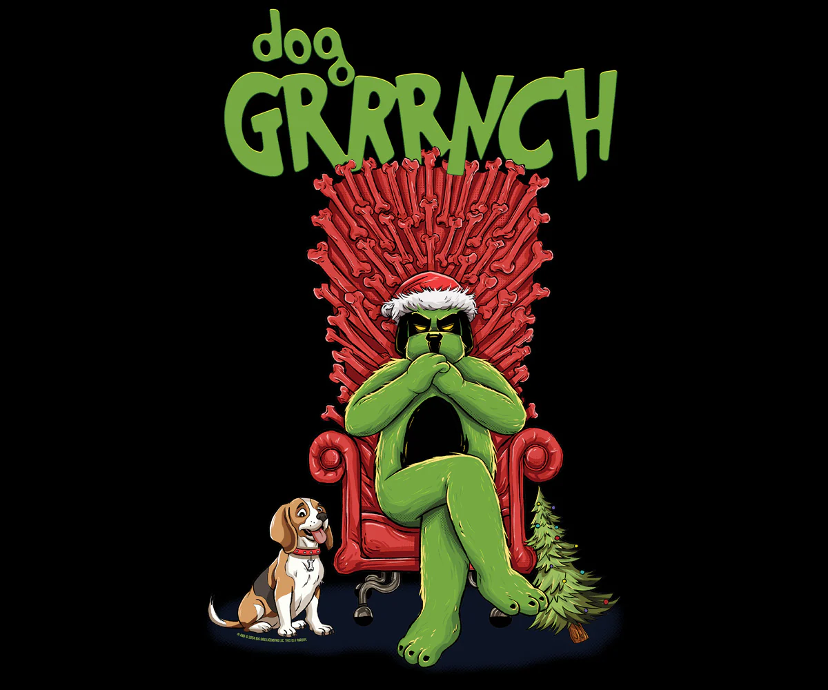Dog Grrrinch T-shirt - Image 2