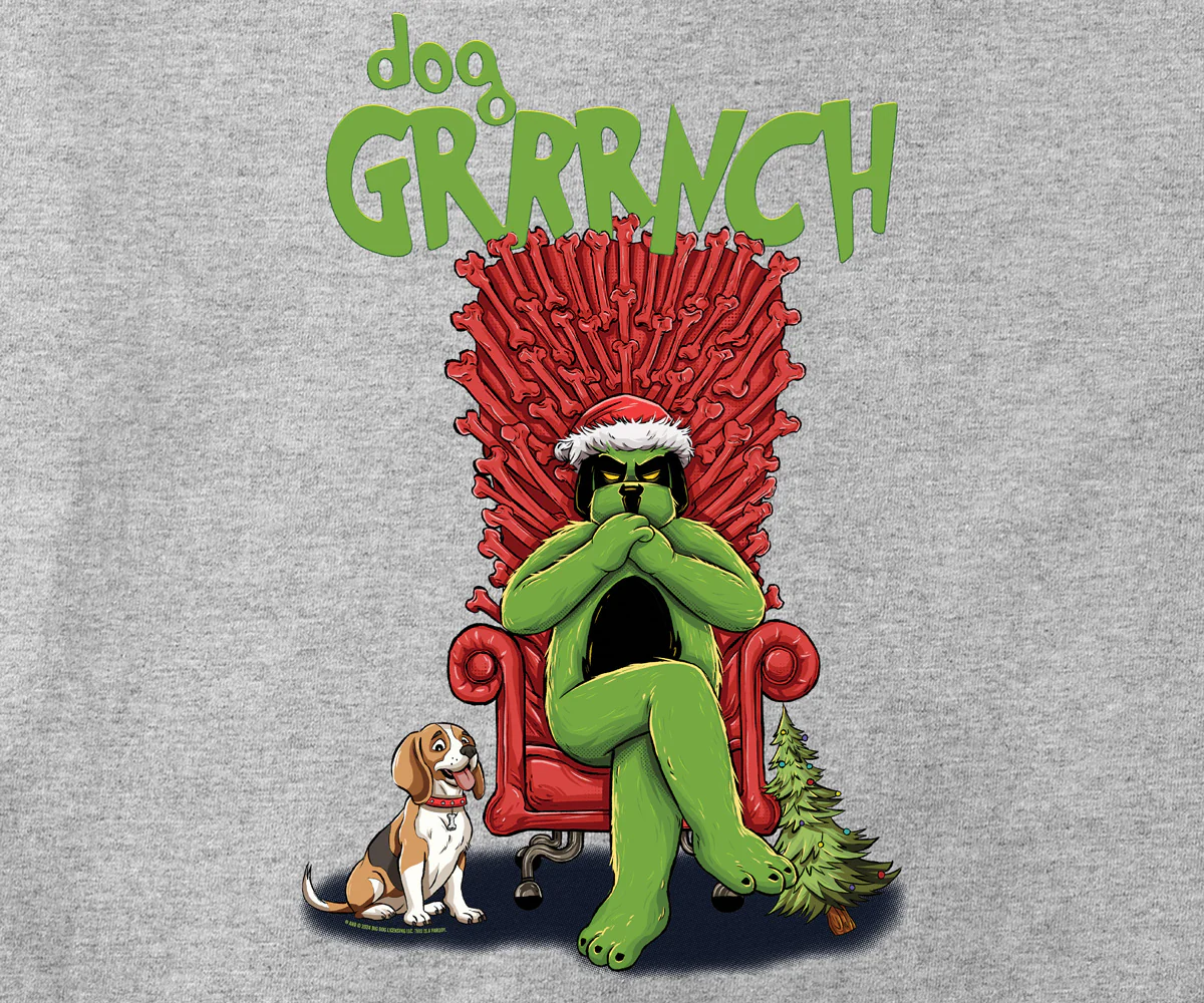 Dog Grrrinch T-shirt - Image 2