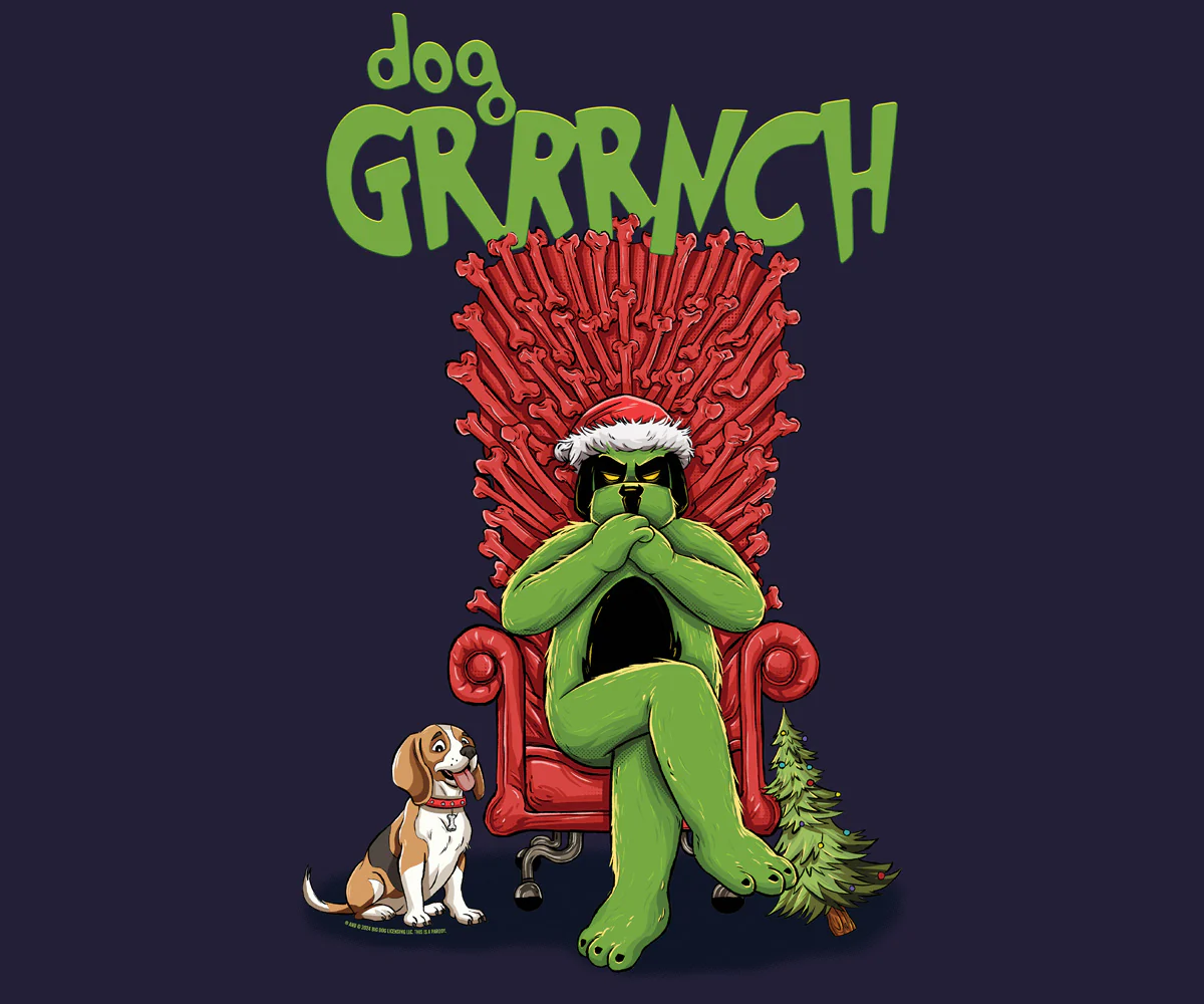 Dog Grrrinch T-shirt - Image 2
