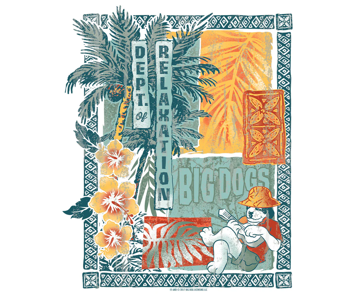 DOR Palm Collage T-Shirt - Image 2