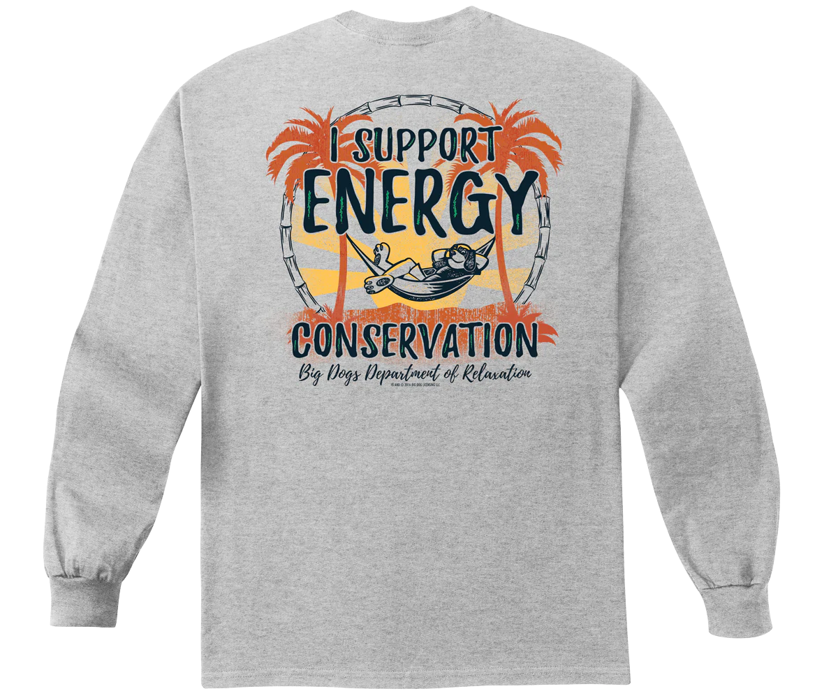 Energy Conservation Long Sleeve T-shirt