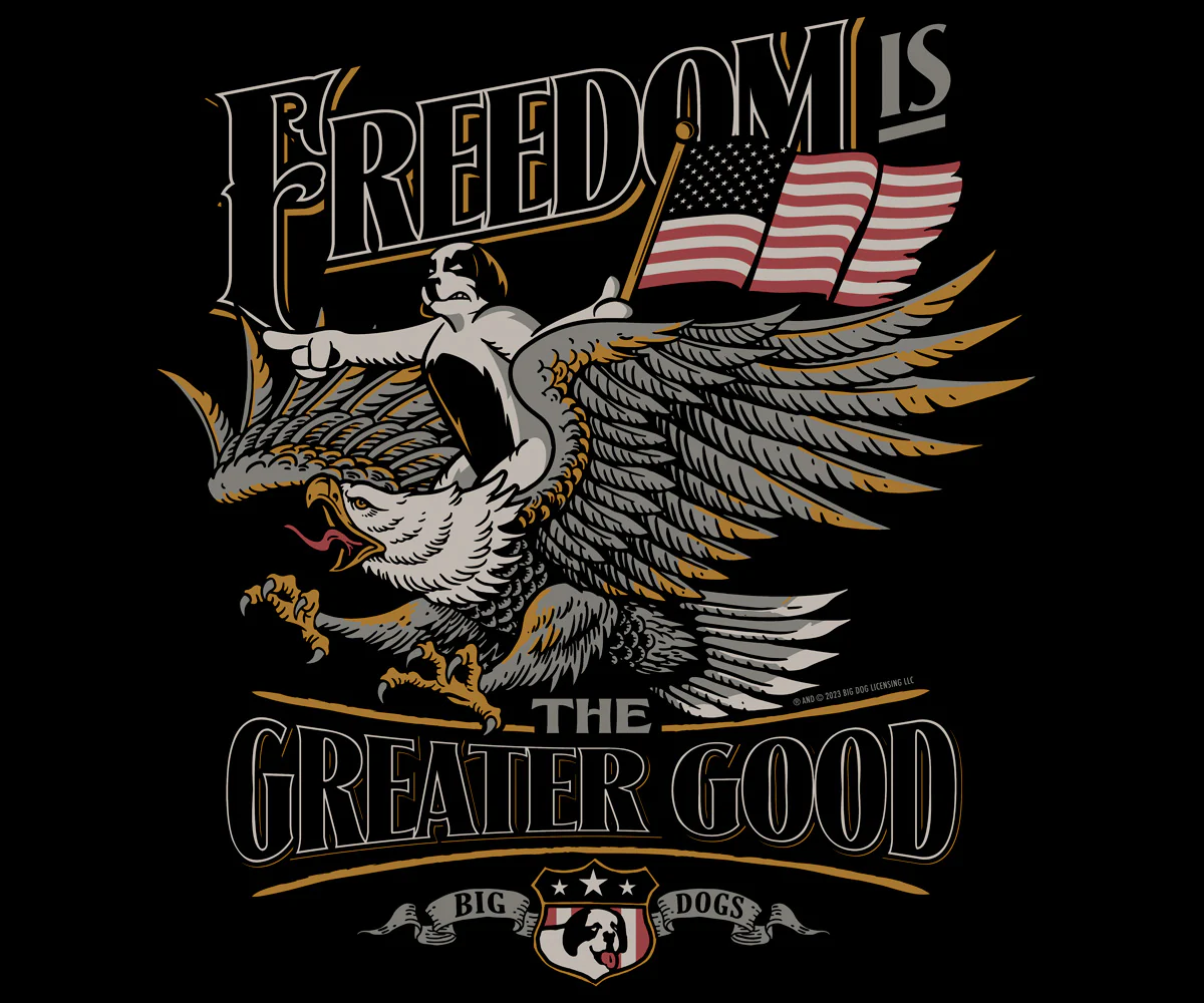Freedom Greater Good Long Sleeve T-shirt - Image 2