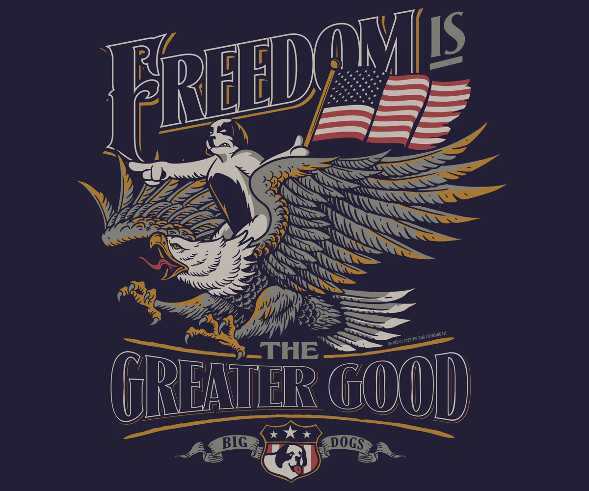 Freedom Greater Good Long Sleeve T-shirt - Image 2