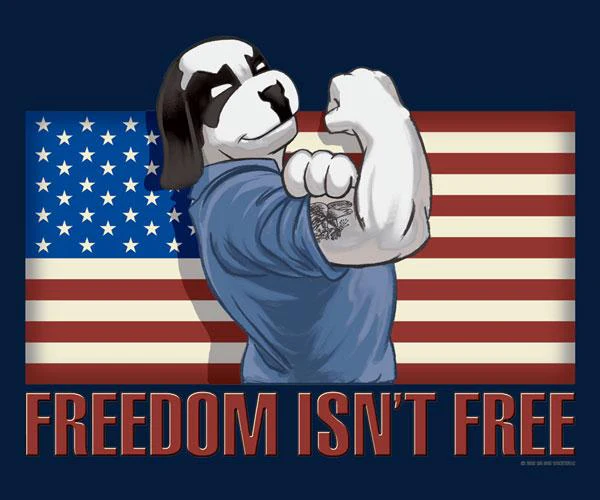 Freedom Is Not Free T-Shirt - Image 2