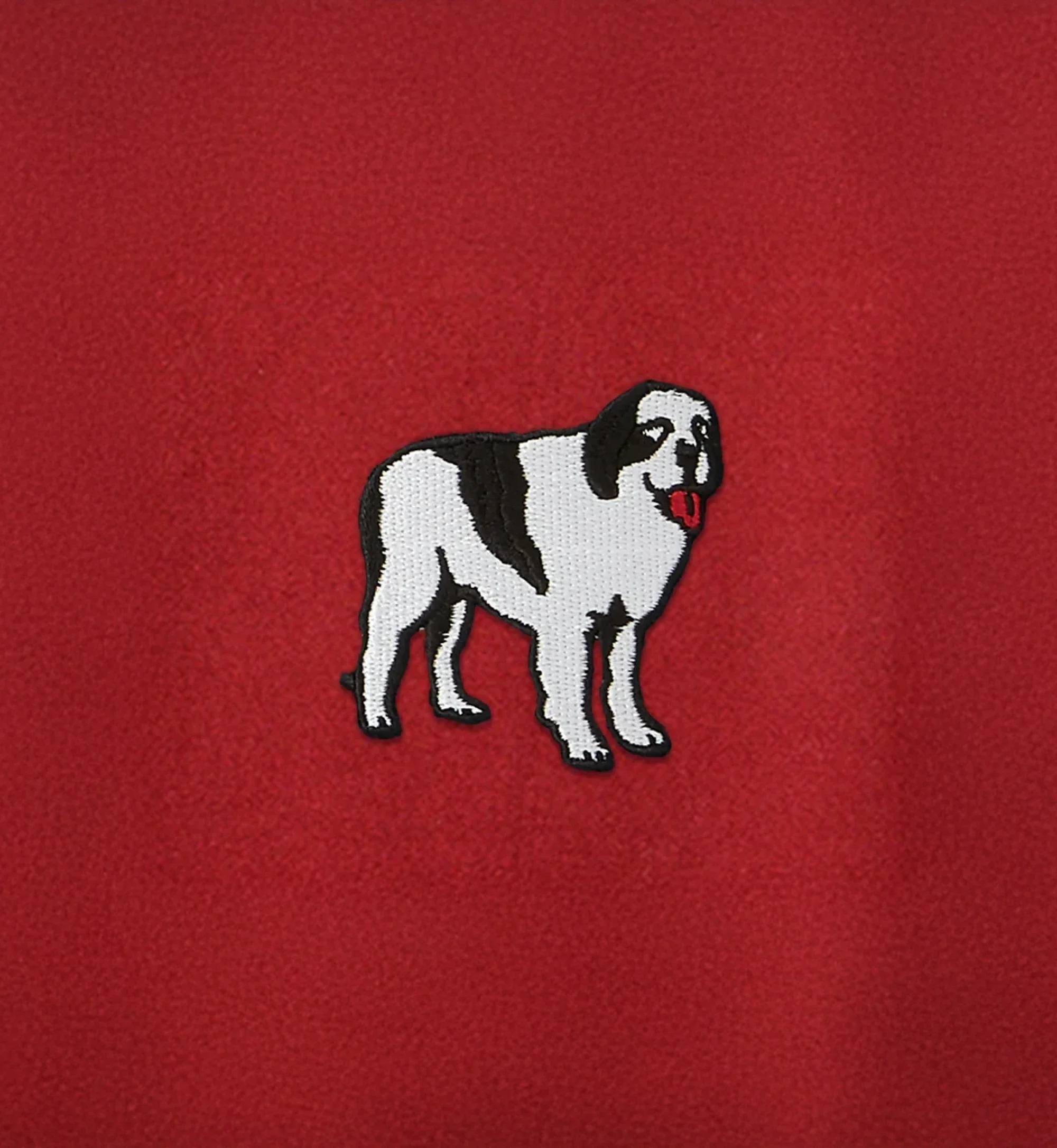 French Terry Fleece Embroidered Crew - Image 3