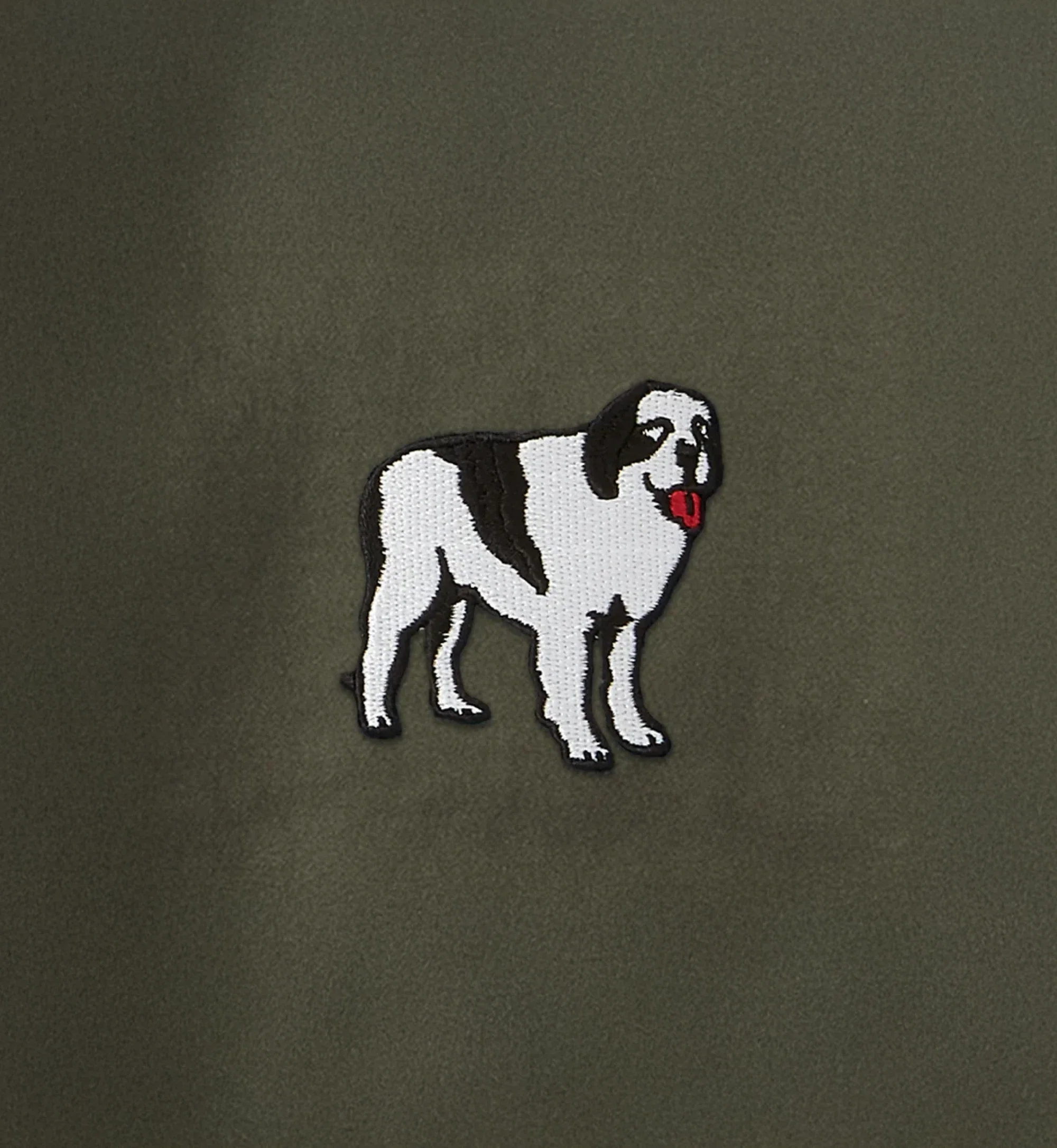 French Terry Fleece Embroidered Crew - Image 3