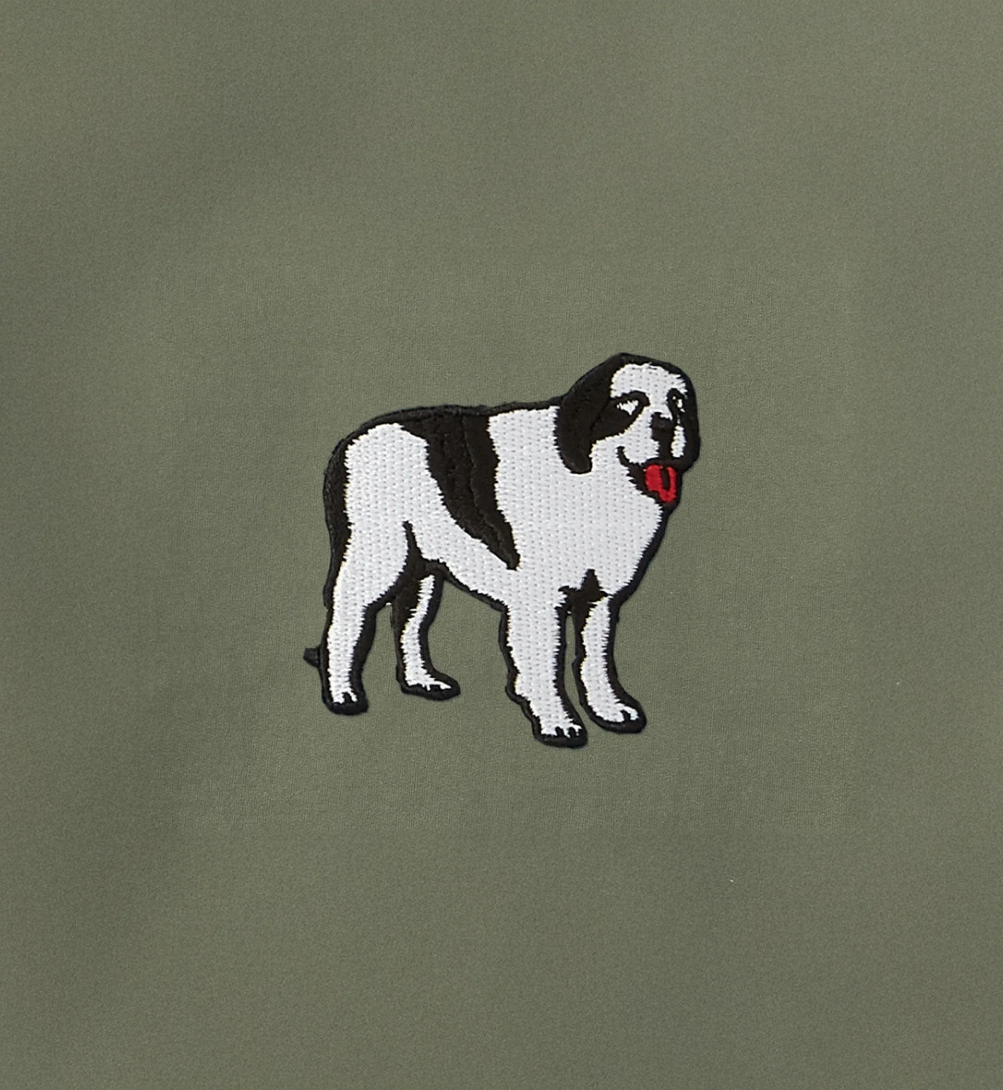 French Terry Fleece Embroidered Crew - Image 3