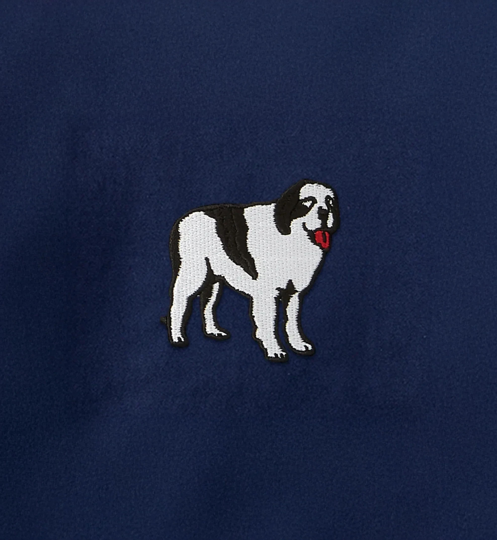 French Terry Fleece Embroidered Crew - Image 3
