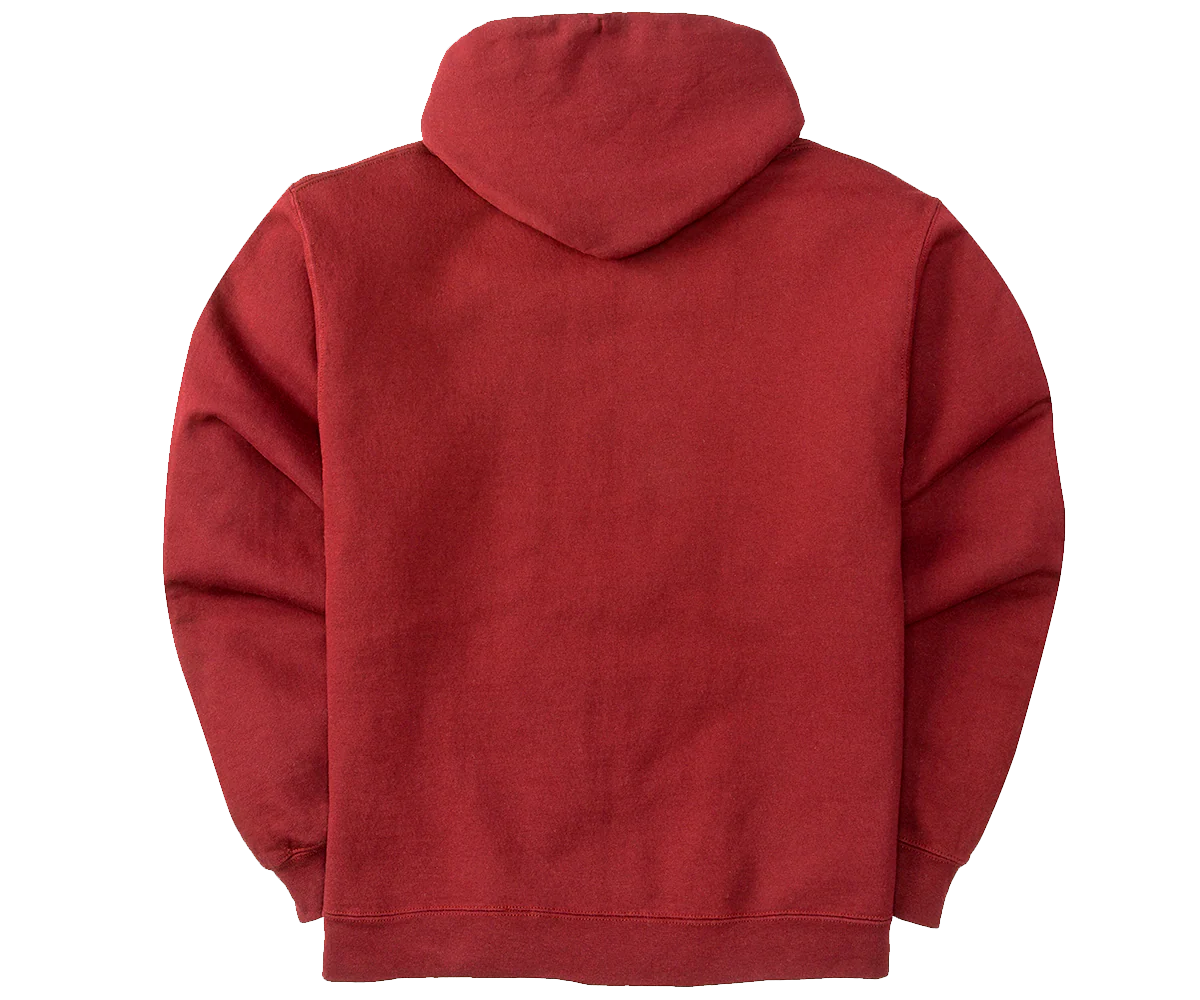 French Terry Fleece Embroidered Hoodie - Image 3