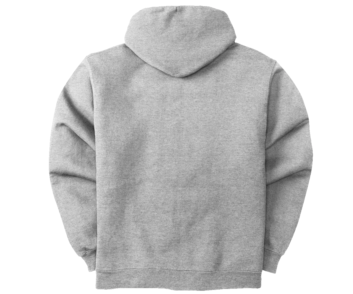 French Terry Fleece Embroidered Hoodie - Image 3