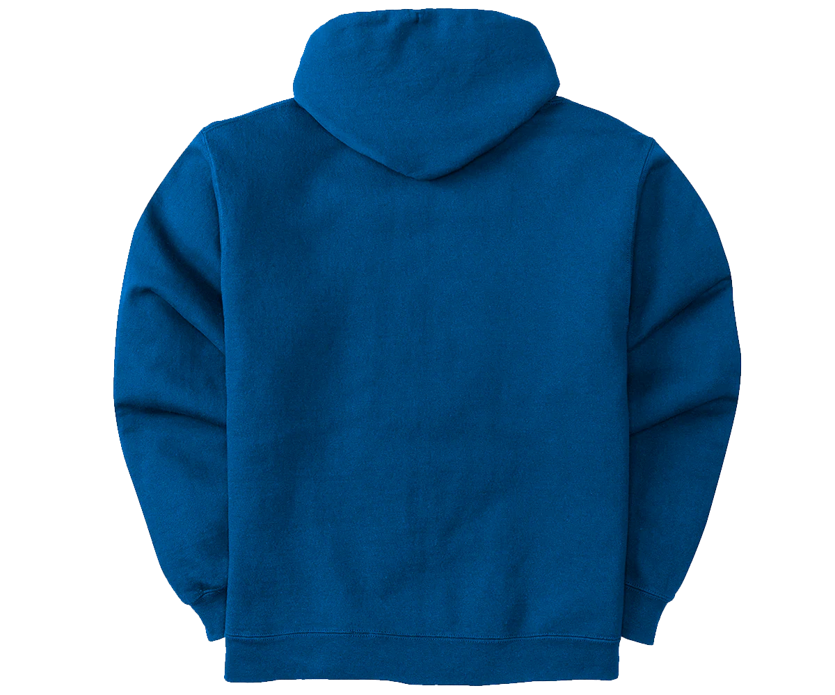 French Terry Fleece Embroidered Hoodie - Image 3