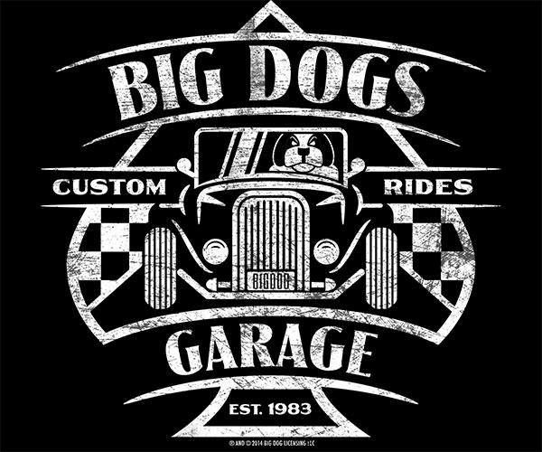 Big Dogs Garage T-Shirt - Image 2