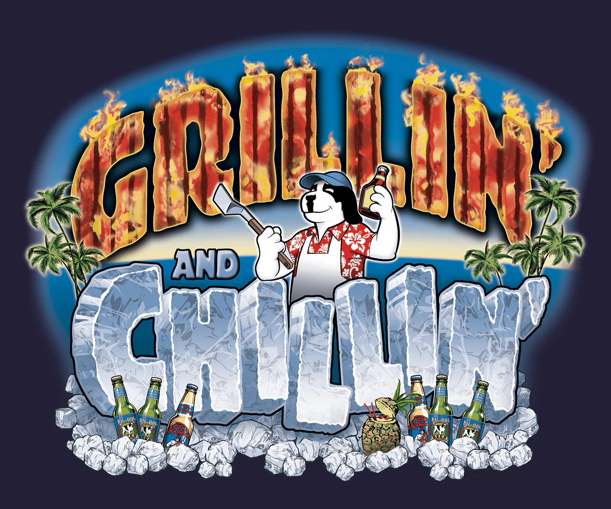 Grillin Chillin T-Shirt - Image 2