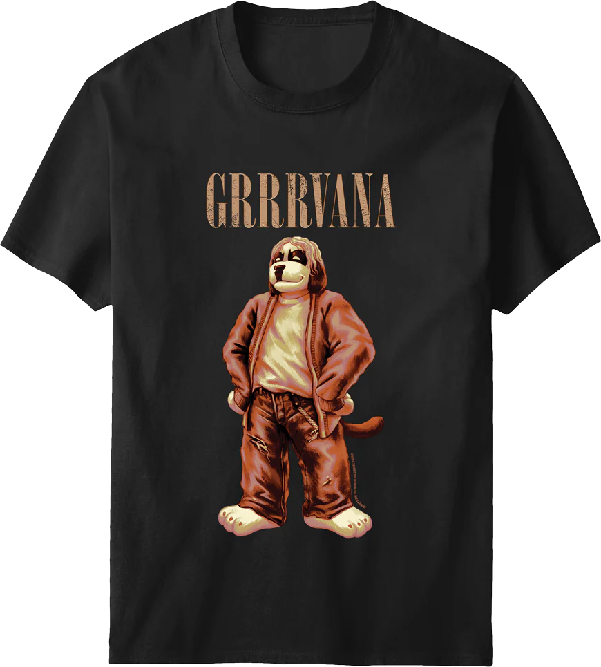 Grrrvana2 T-shirt