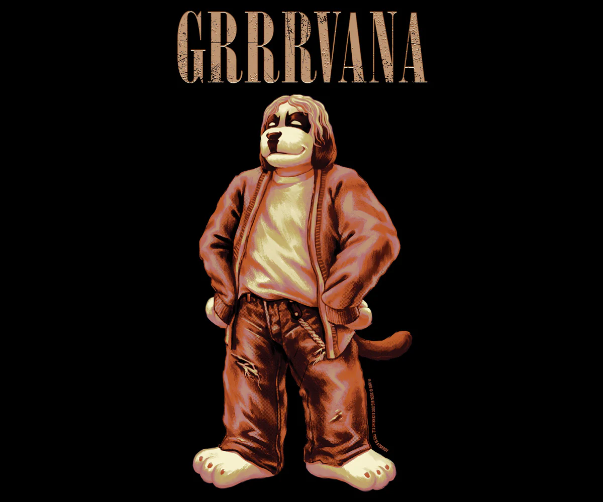 Grrrvana2 T-shirt - Image 2