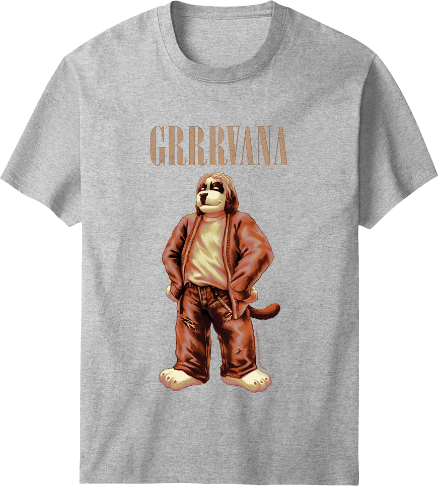 Grrrvana2 T-shirt