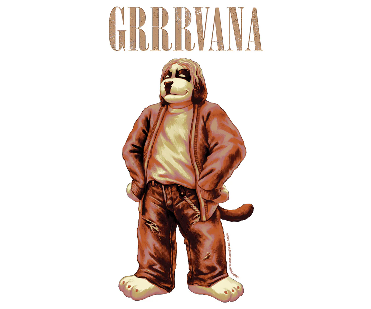 Grrrvana2 T-shirt - Image 2