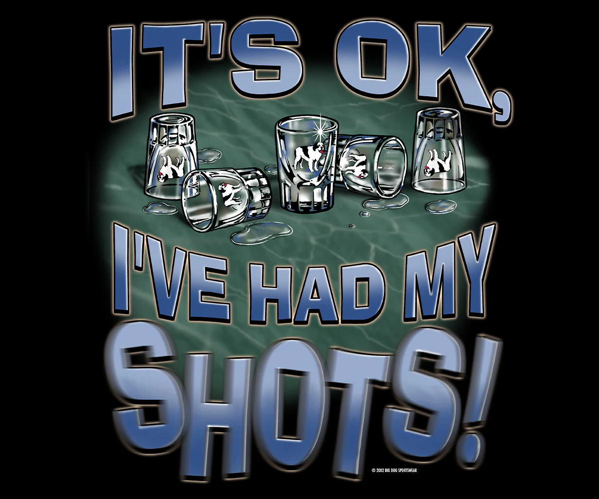 Had My Shots T-Shirt - Image 2