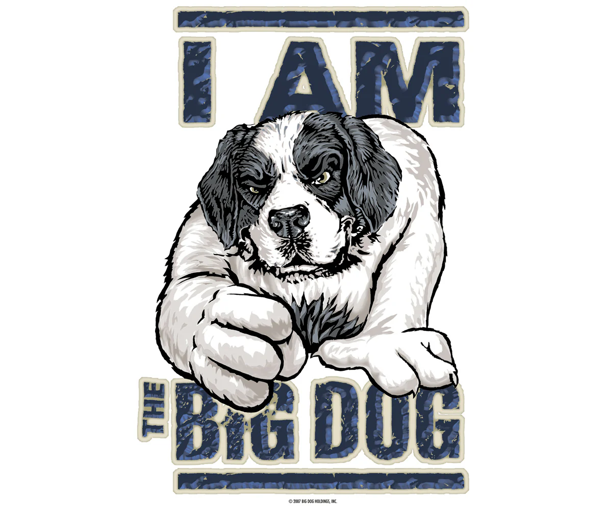 I Am The Big Dog Long Sleeve T-shirt - Image 2