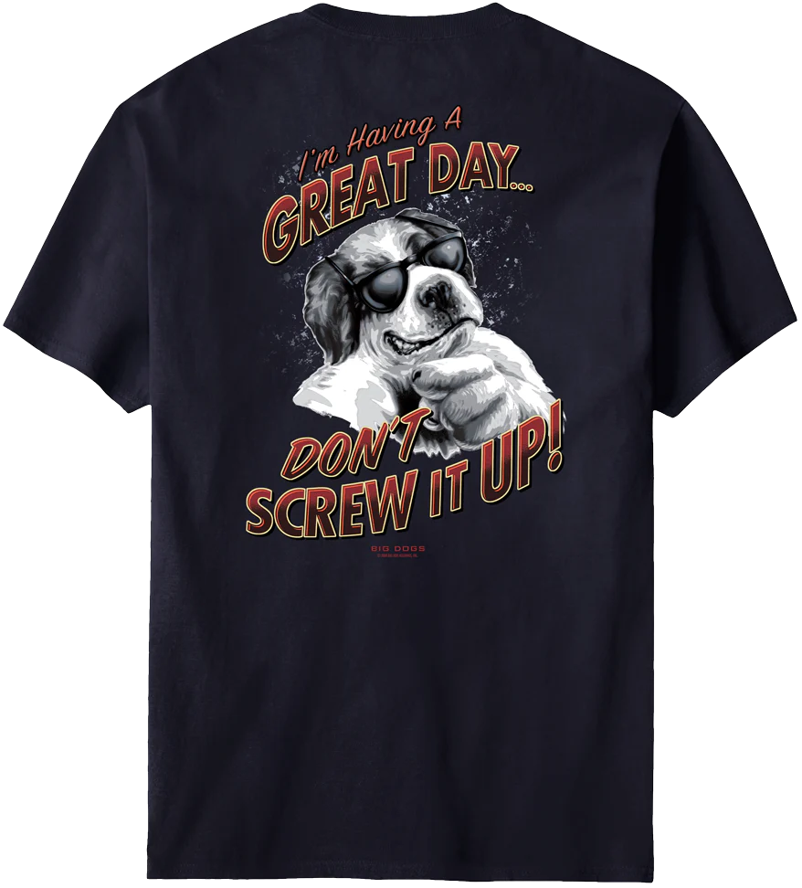 I Am Having A Great Day T-Shirt