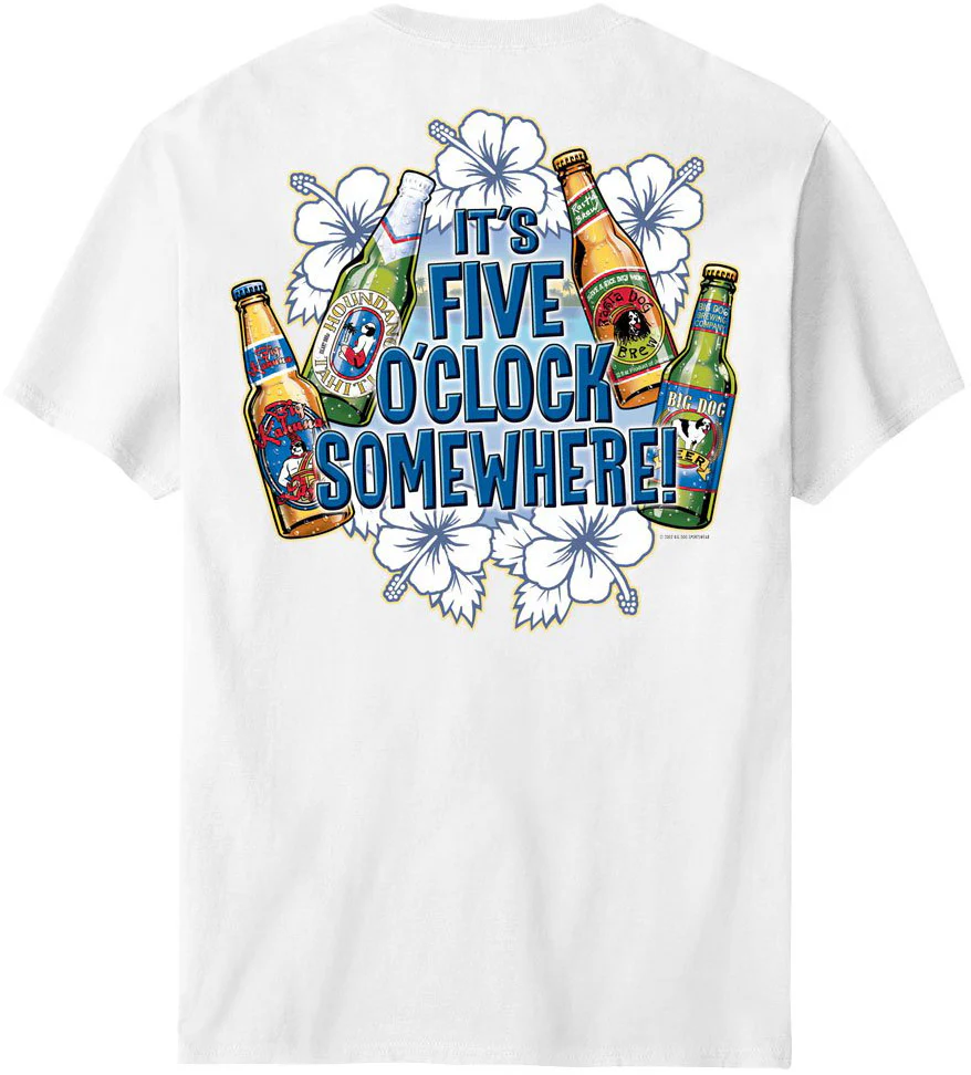 It Is Five O Clock Somewhere T-Shirt