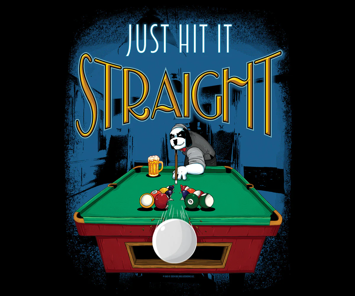 Just Hit It Straight T-shirt - Image 2