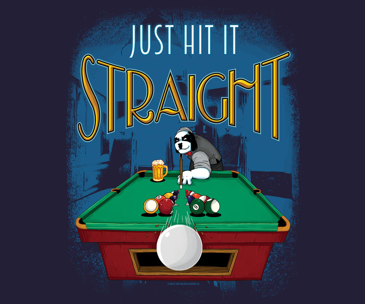 Just Hit It Straight T-shirt - Image 2