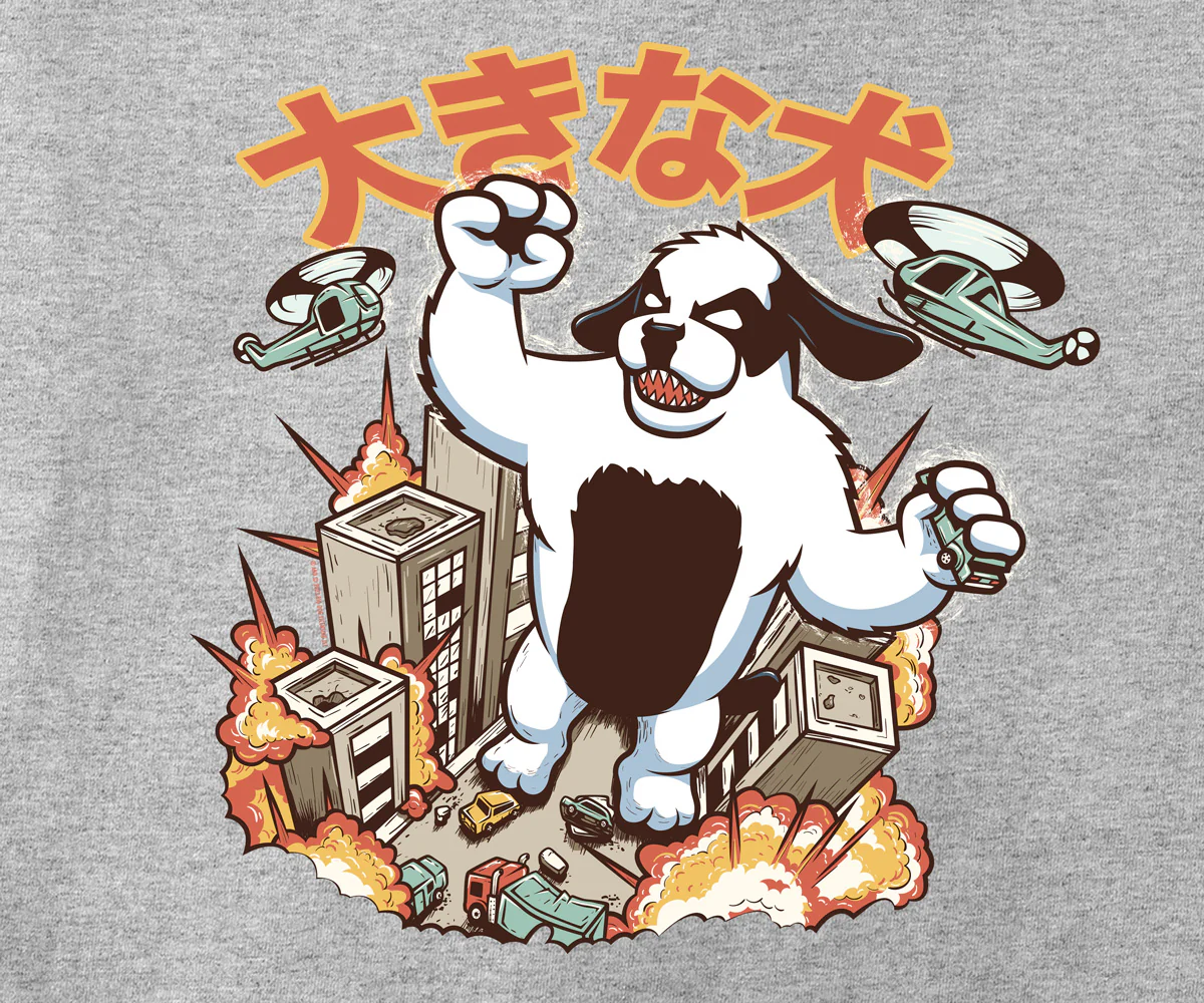 Kaiju Dog Long Sleeve T-shirt - Image 2