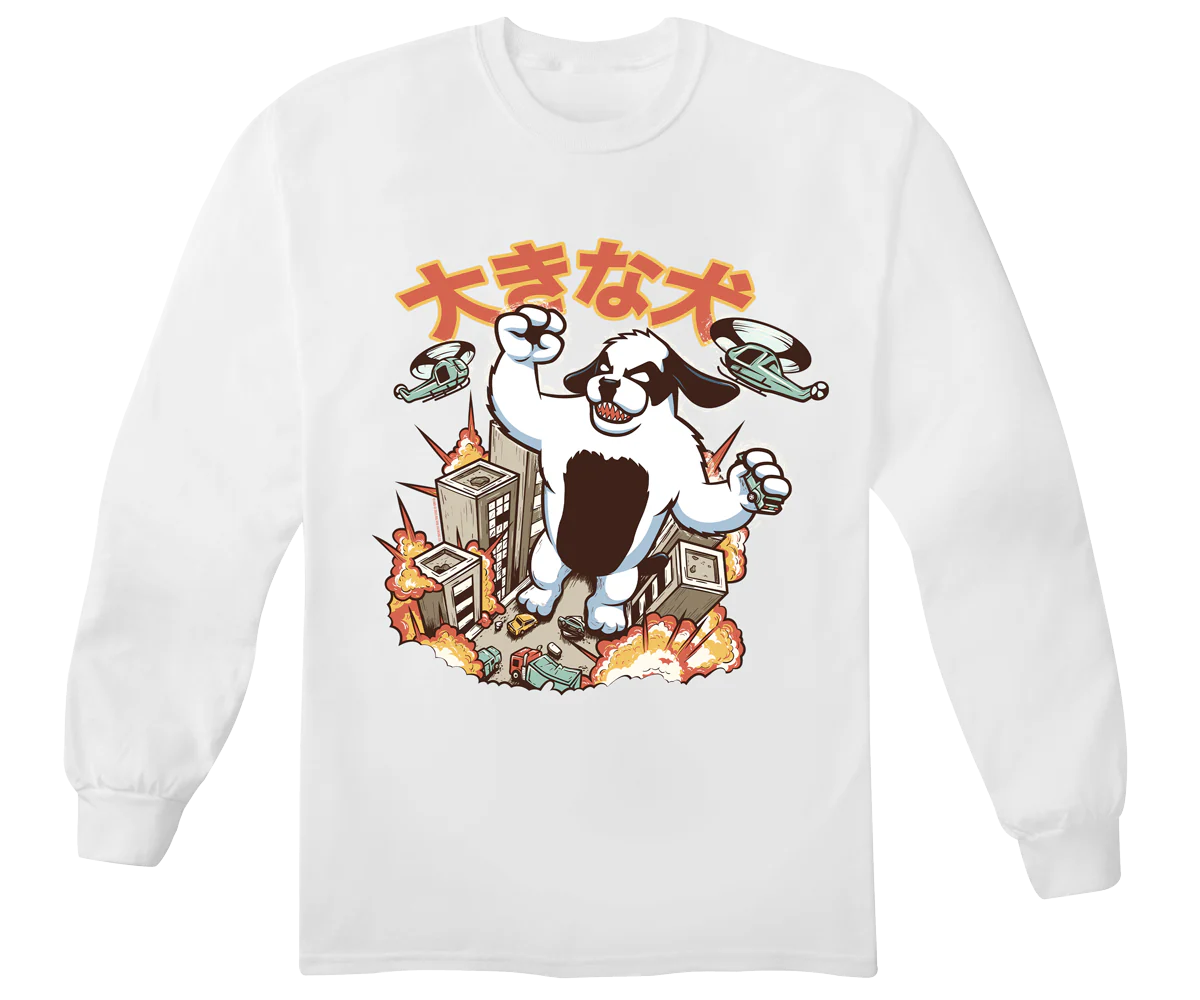 Kaiju Dog Long Sleeve T-shirt