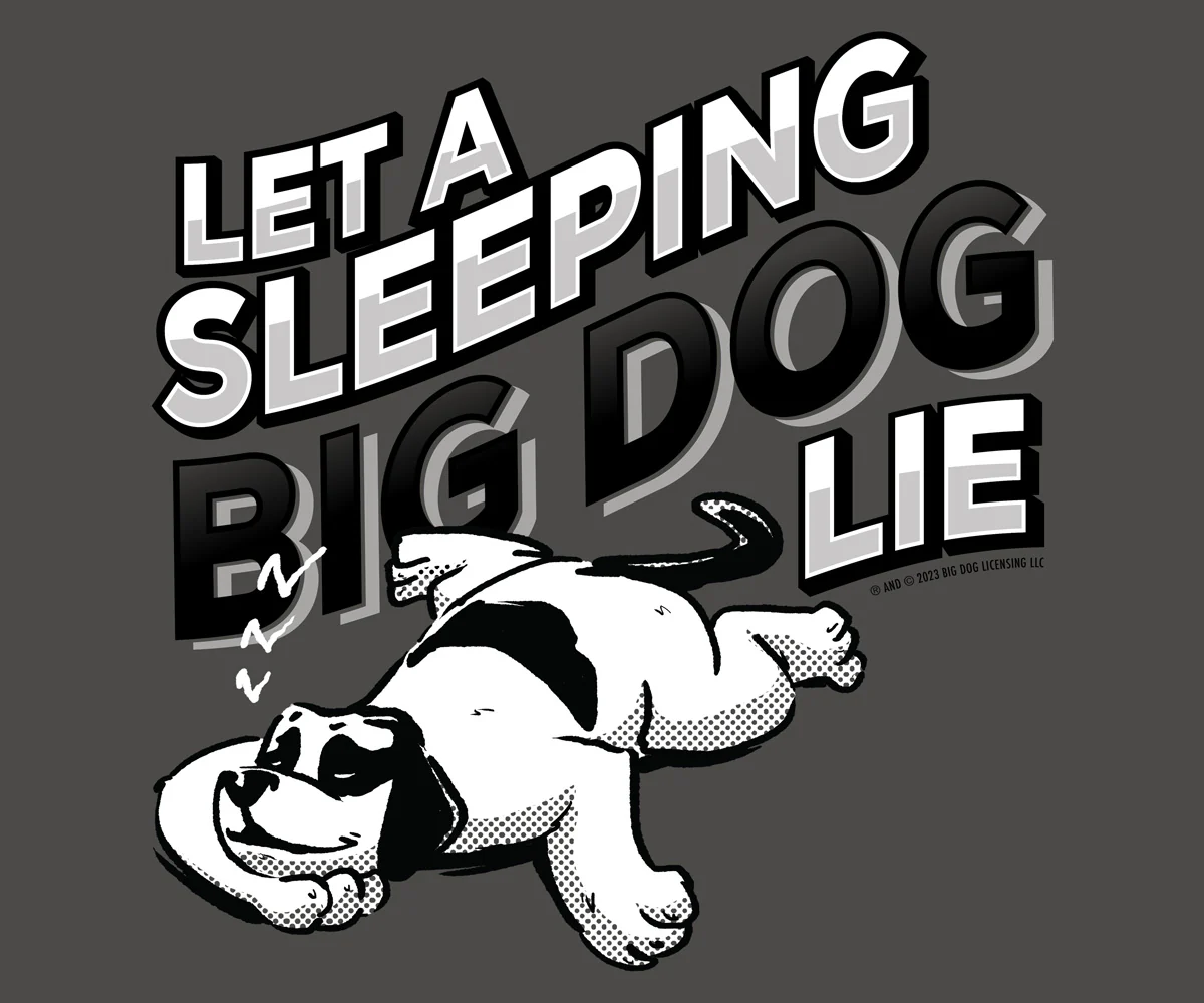 Let A Sleeping Dog Lie T-Shirt - Image 2
