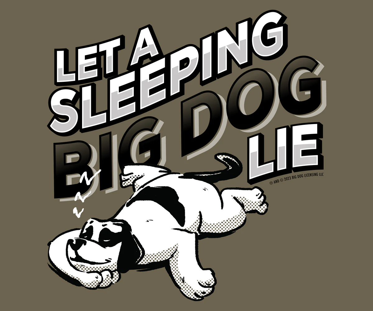 Let A Sleeping Dog Lie T-Shirt - Image 2