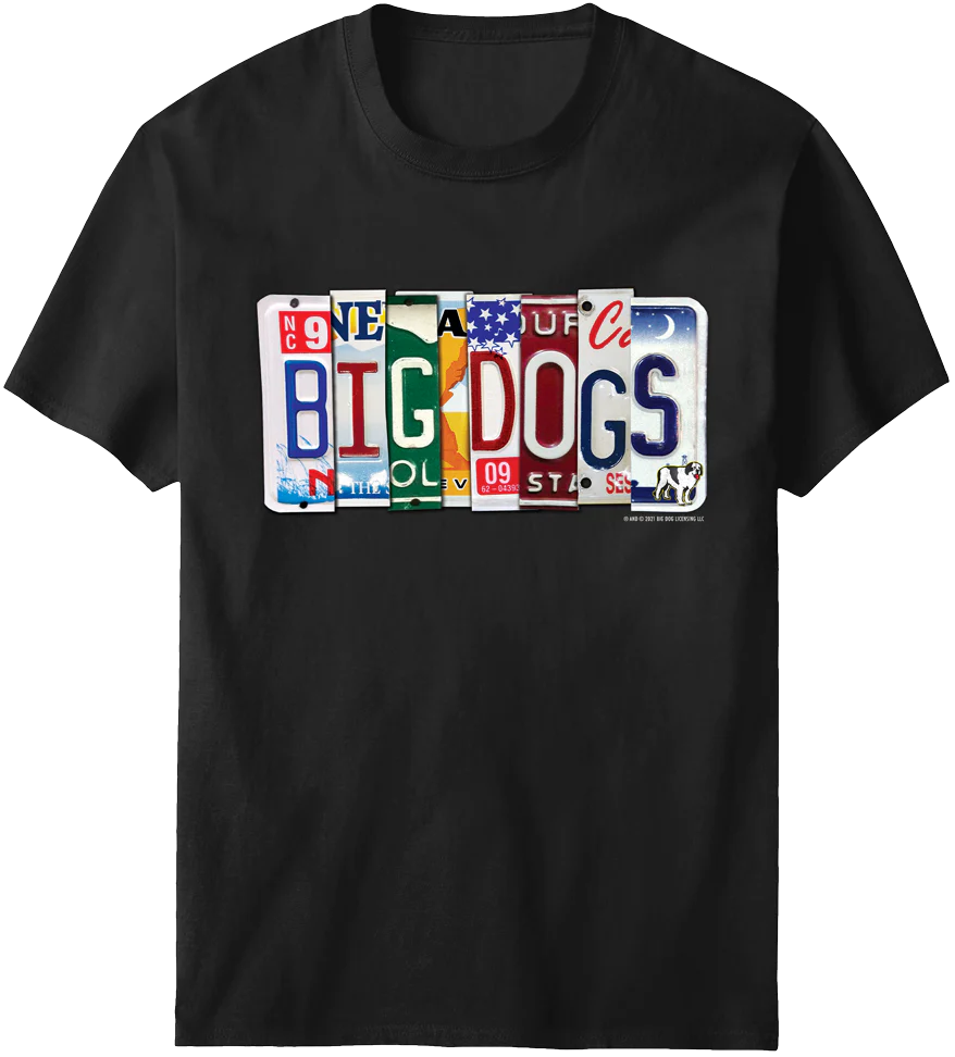 Bd License Plate T-Shirt