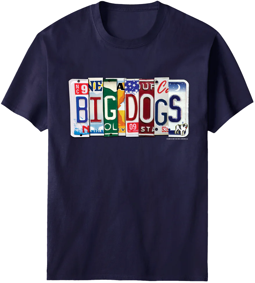 Bd License Plate T-Shirt