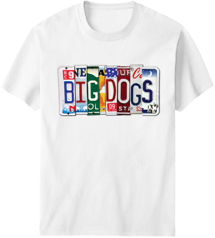 Bd License Plate T-Shirt