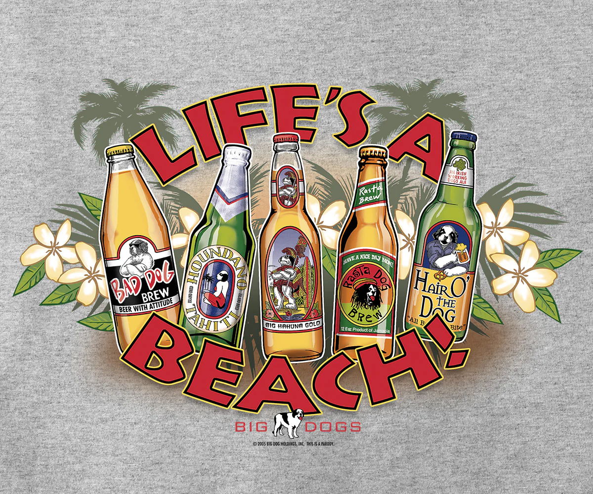 Lifes a Beach T-Shirt - Image 2