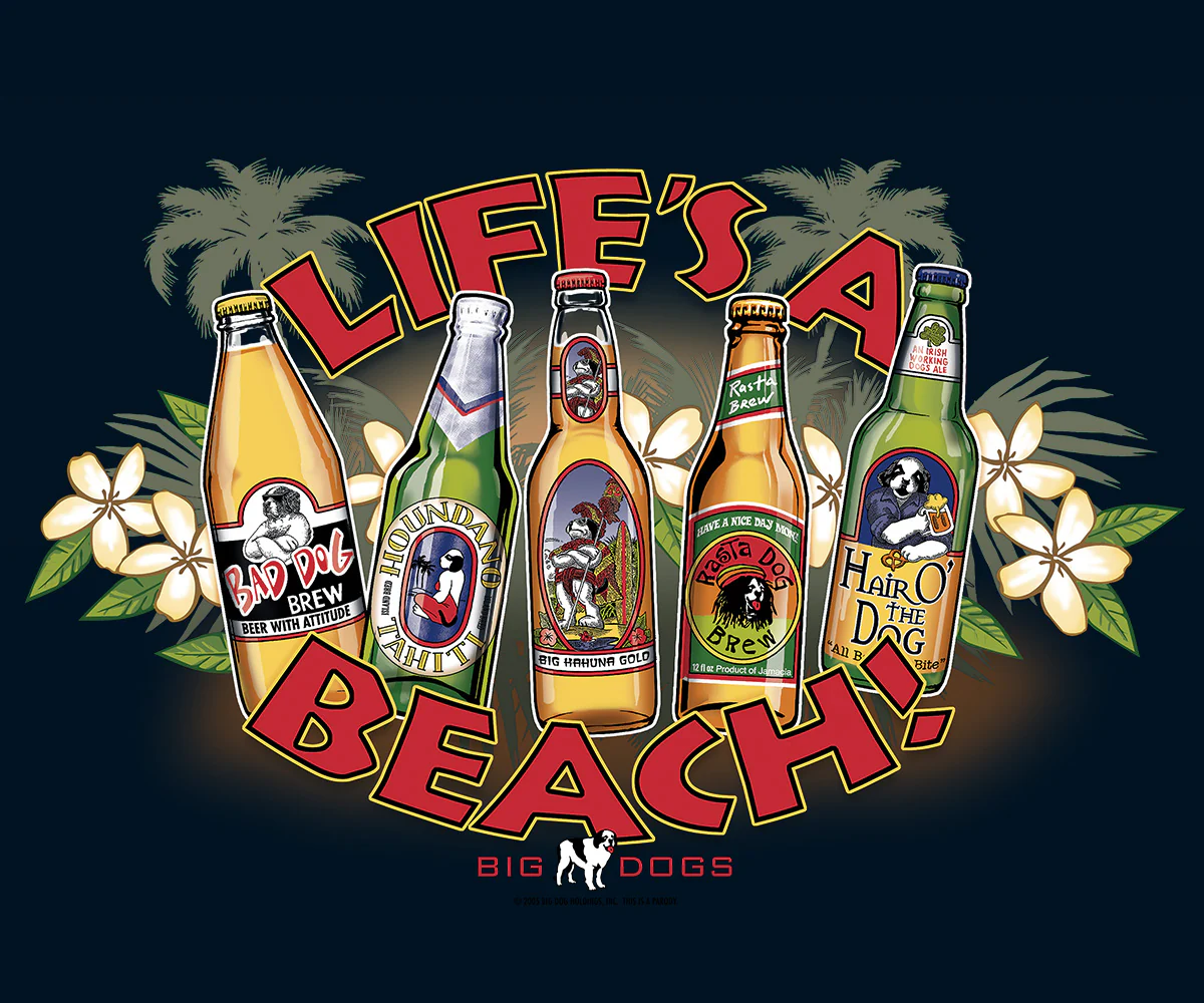 Lifes a Beach T-Shirt - Image 2