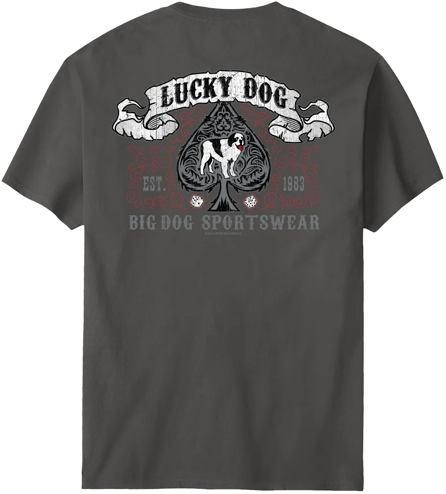 Lucky Dog Spade T-Shirt