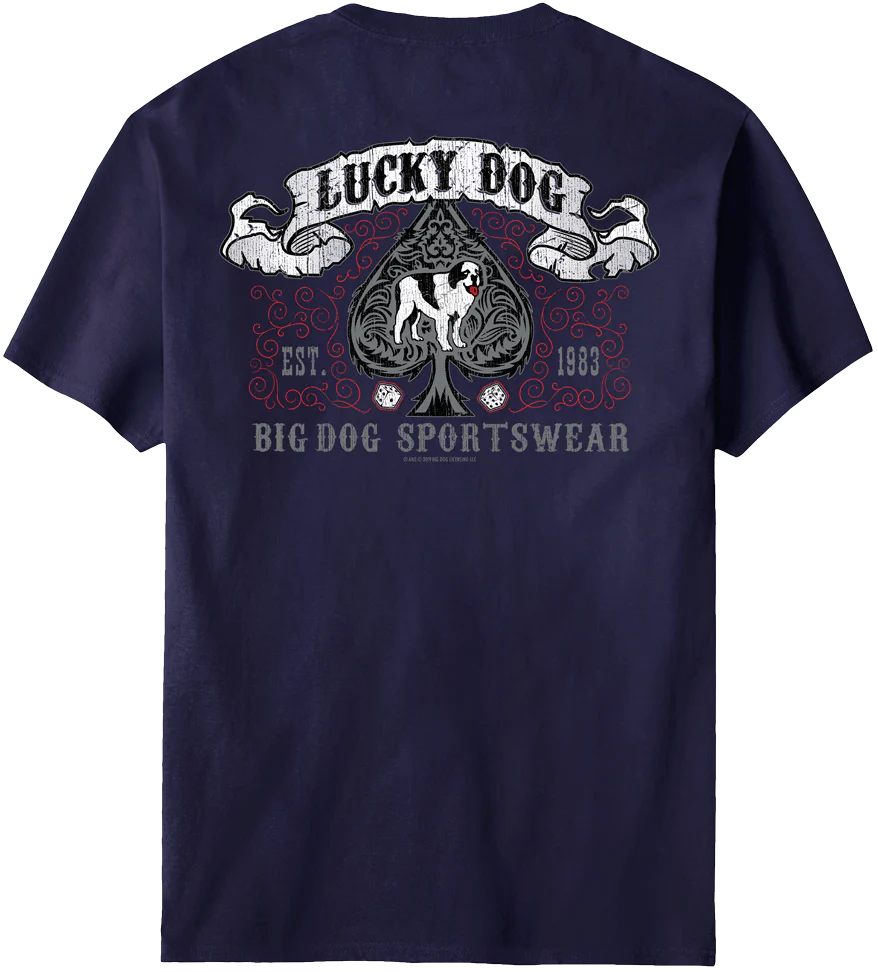 Lucky Dog Spade T-Shirt