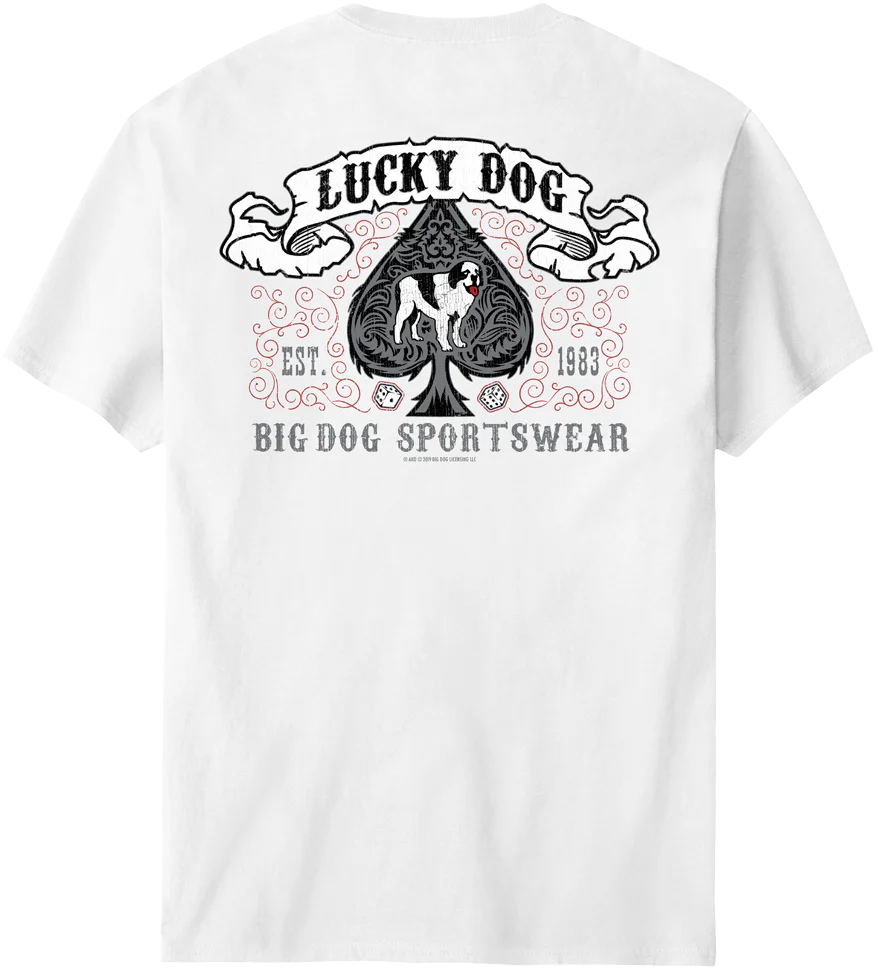 Lucky Dog Spade T-Shirt
