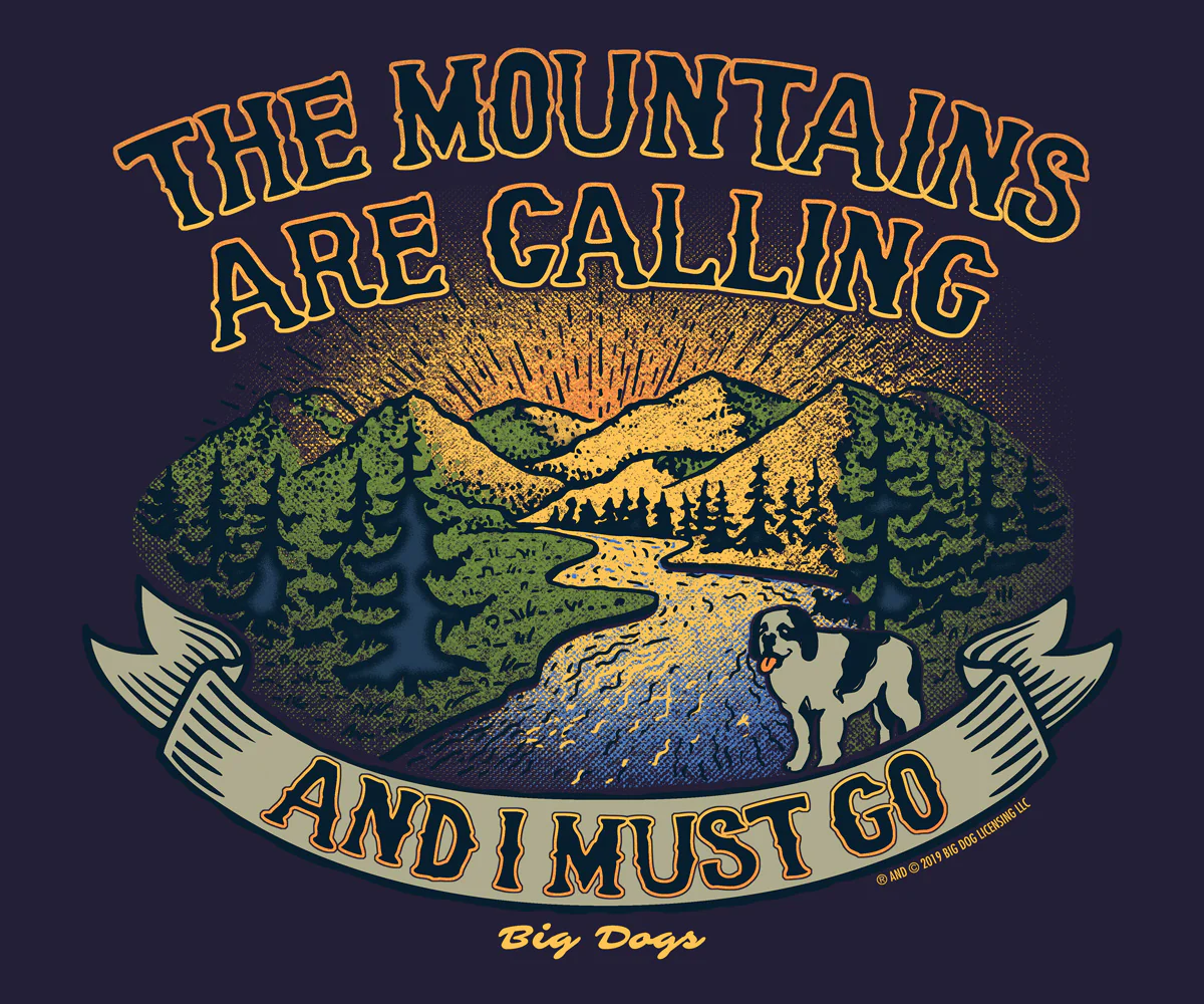 Mountains Are Calling T-shirt - Image 2