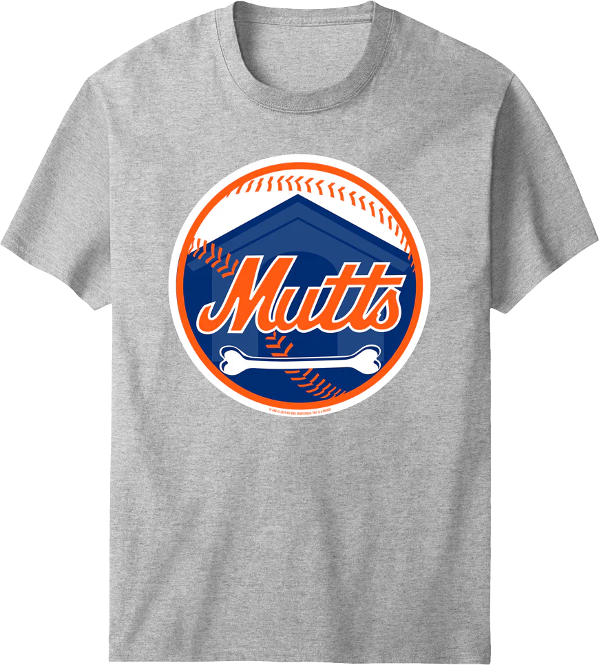 Mutts Baseball T-shirt