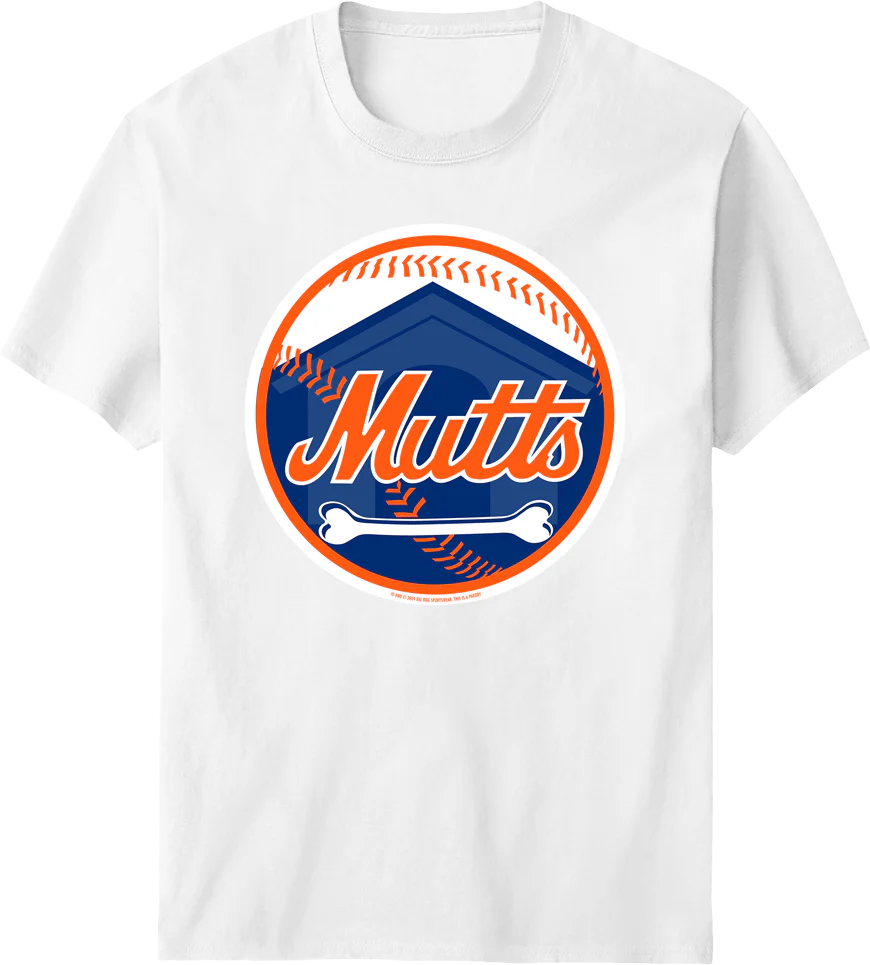 Mutts Baseball T-shirt