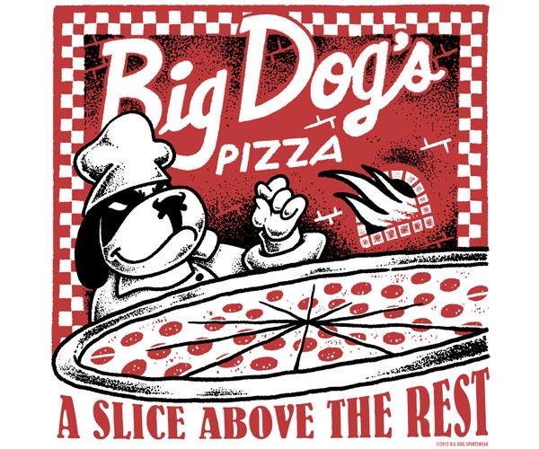 Big Dogs Pizza T-Shirt - Image 2