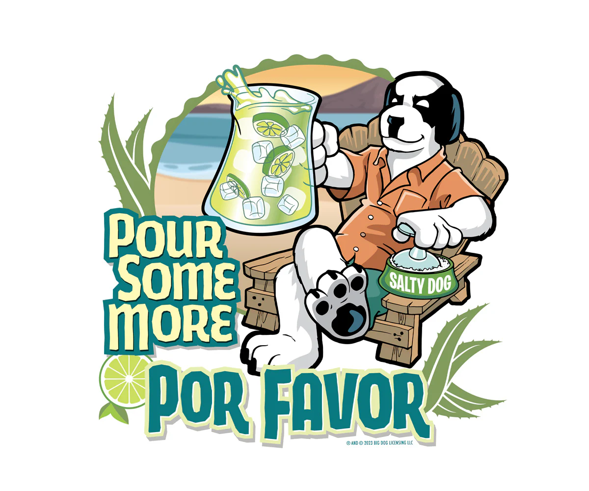 Pour Some More Por Favor T-Shirt - Image 2