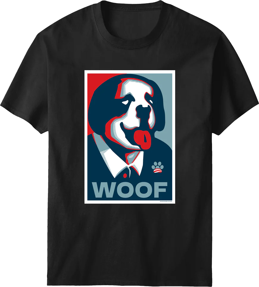Presidential Woof T-shirt