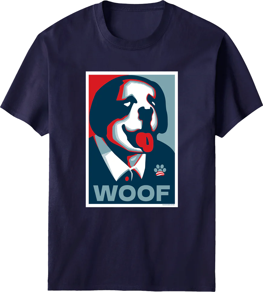 Presidential Woof T-shirt